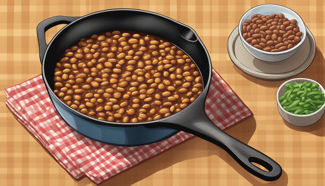 Read more about the article Quick & Savory Skillet Baked Beans: A One-Pan Delight