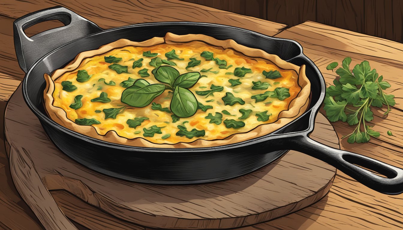 Read more about the article Perfect Cast Iron Skillet Quiche: The Ultimate Rustic Delight