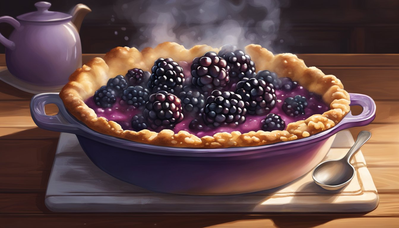 Read more about the article How to Reheat Blackberry Cobbler
