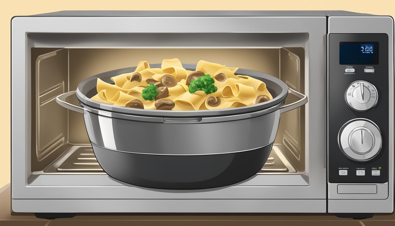 Read more about the article Best Way to Reheat Pappardelle with Mushroom Sauce