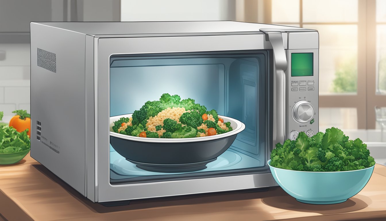 Read more about the article Best Way to Reheat Kale and Quinoa Salad