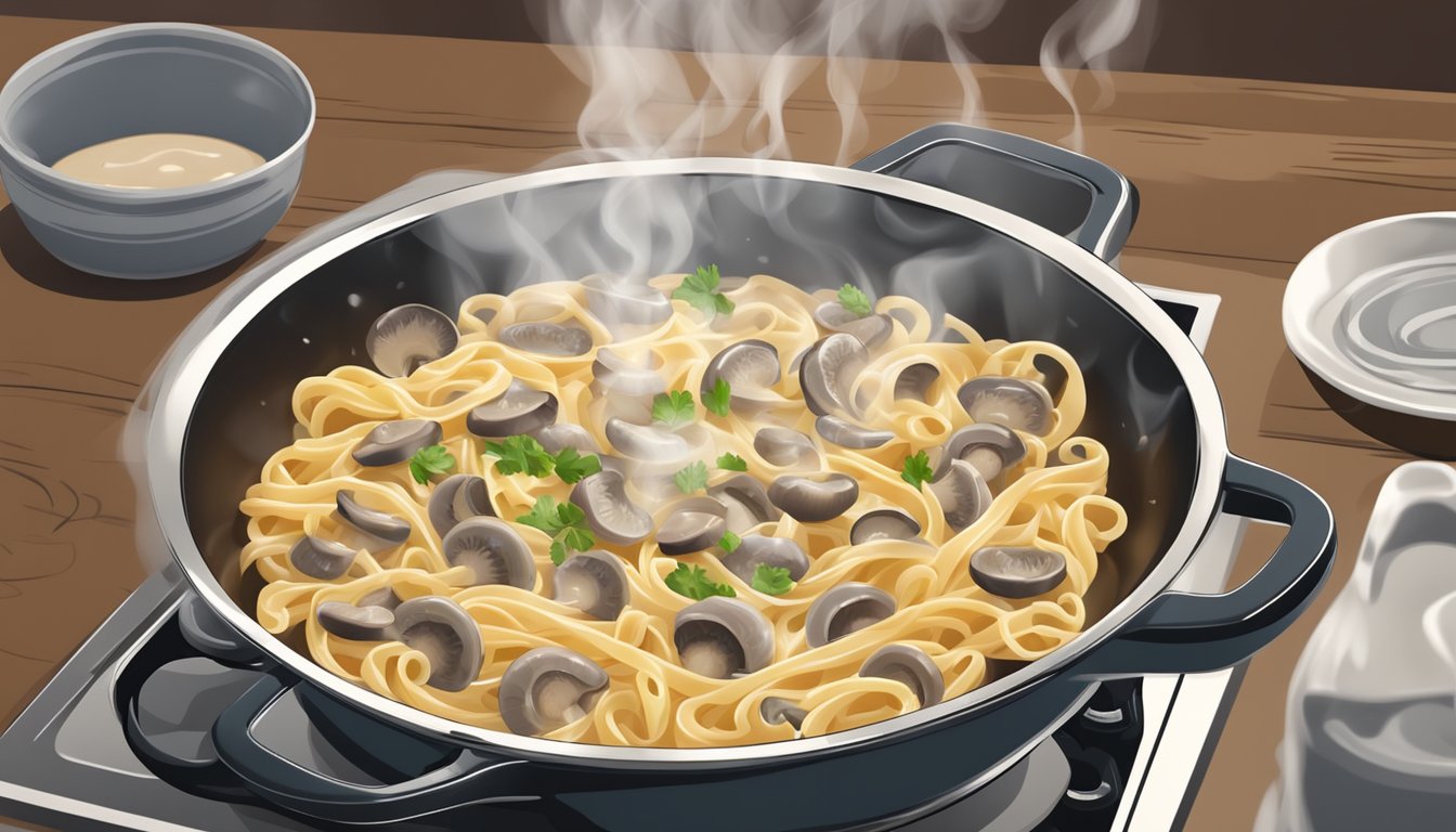 You are currently viewing Best Way to Reheat Creamy Mushroom Pasta