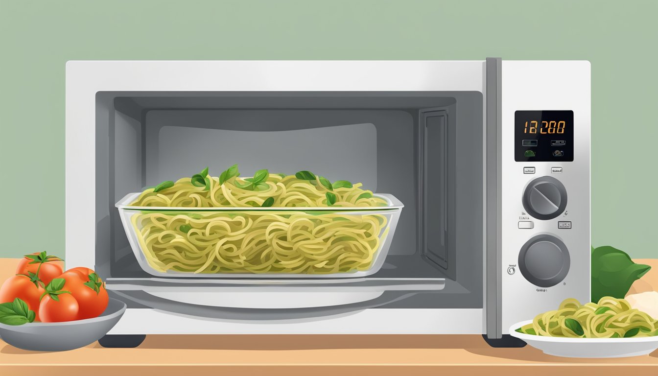Read more about the article Best Way to Reheat Chicken Pesto Pasta