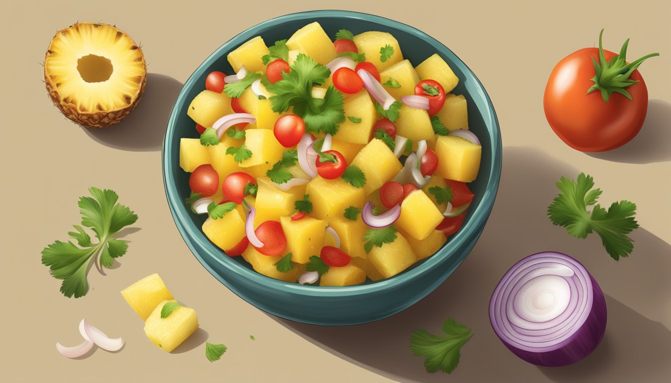 Read more about the article Core-to-Spice Alchemy: Pineapple’s Salsa Surprise