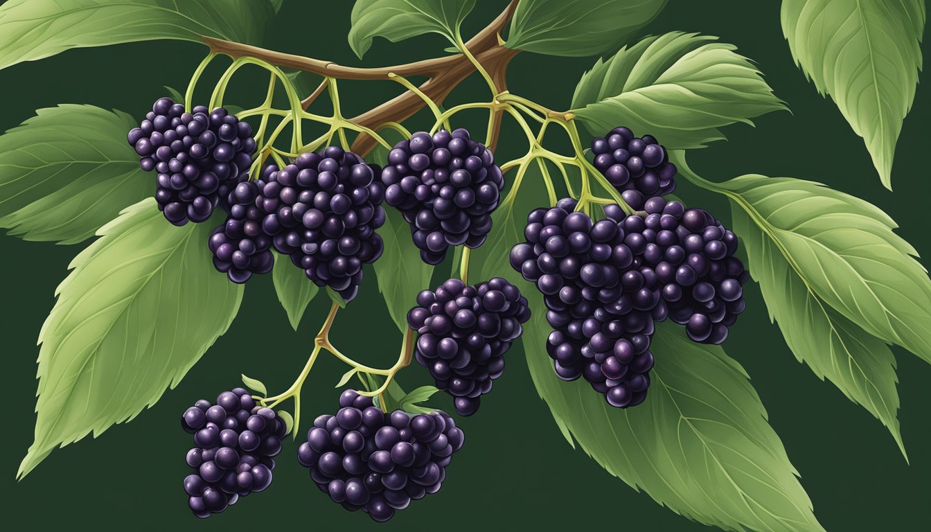 Read more about the article Elderberry Secrets: Decoding Berry Harvest Readiness