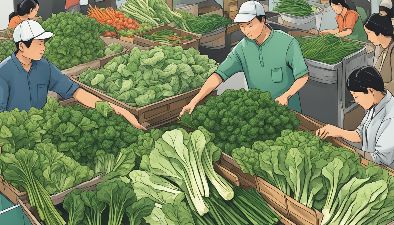 Read more about the article Gai Choy Substitutes: Best Alternatives for Chinese Mustard Greens