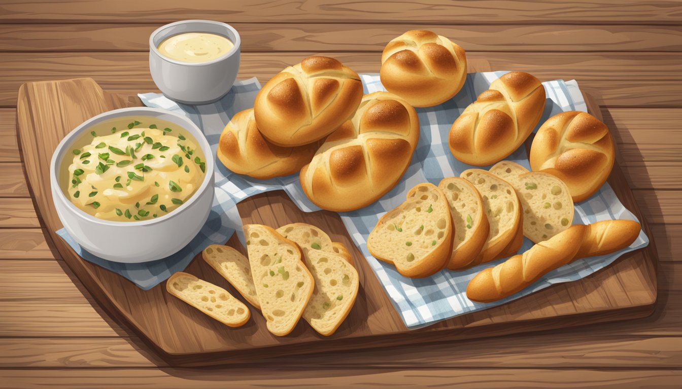 You are currently viewing Garlic Bread Substitutes: Tasty Alternatives for Low-Carb Diets