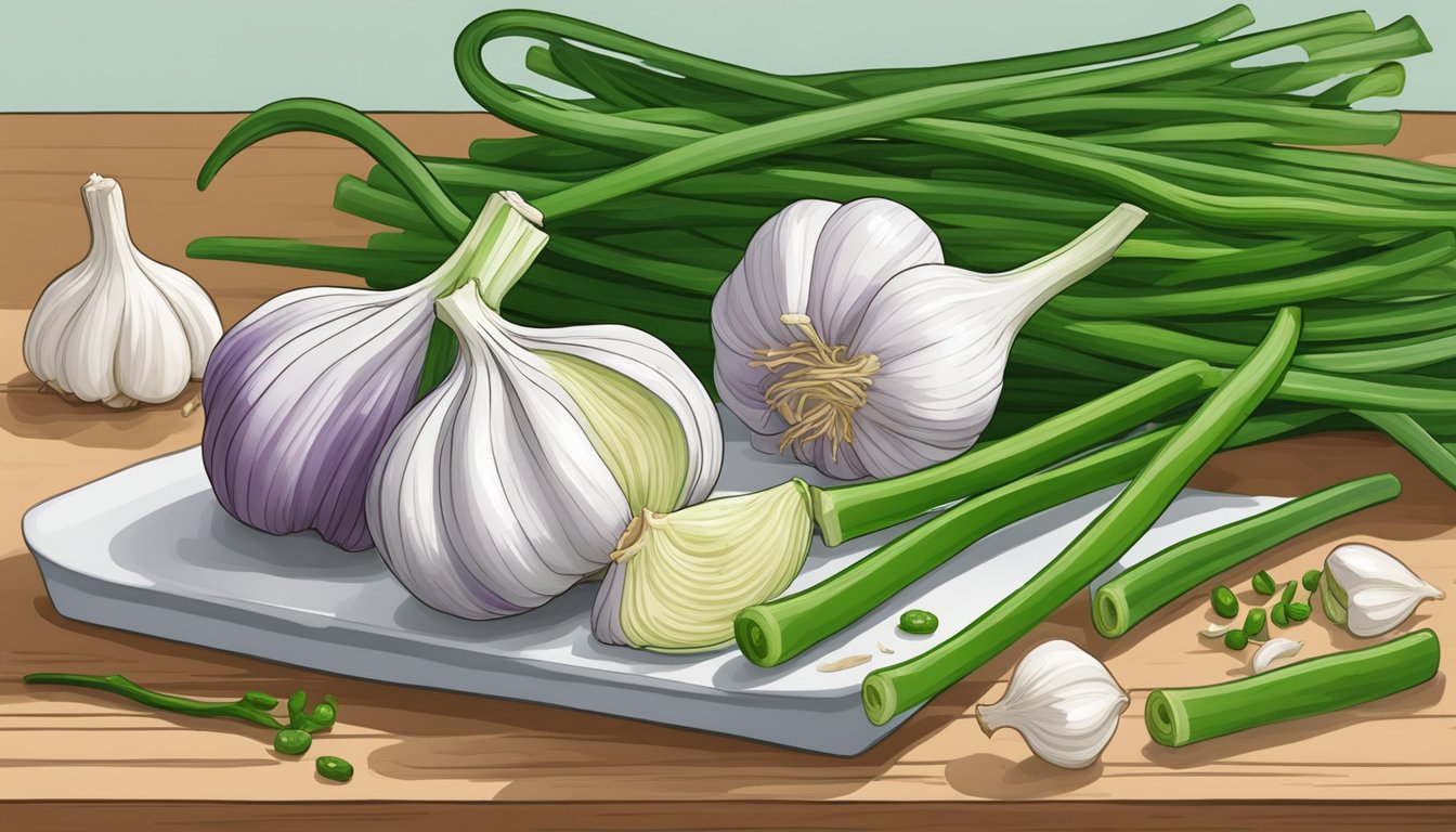 Read more about the article How to Substitute Garlic Scapes for Garlic Cloves: A Simple Guide for Home Cooks
