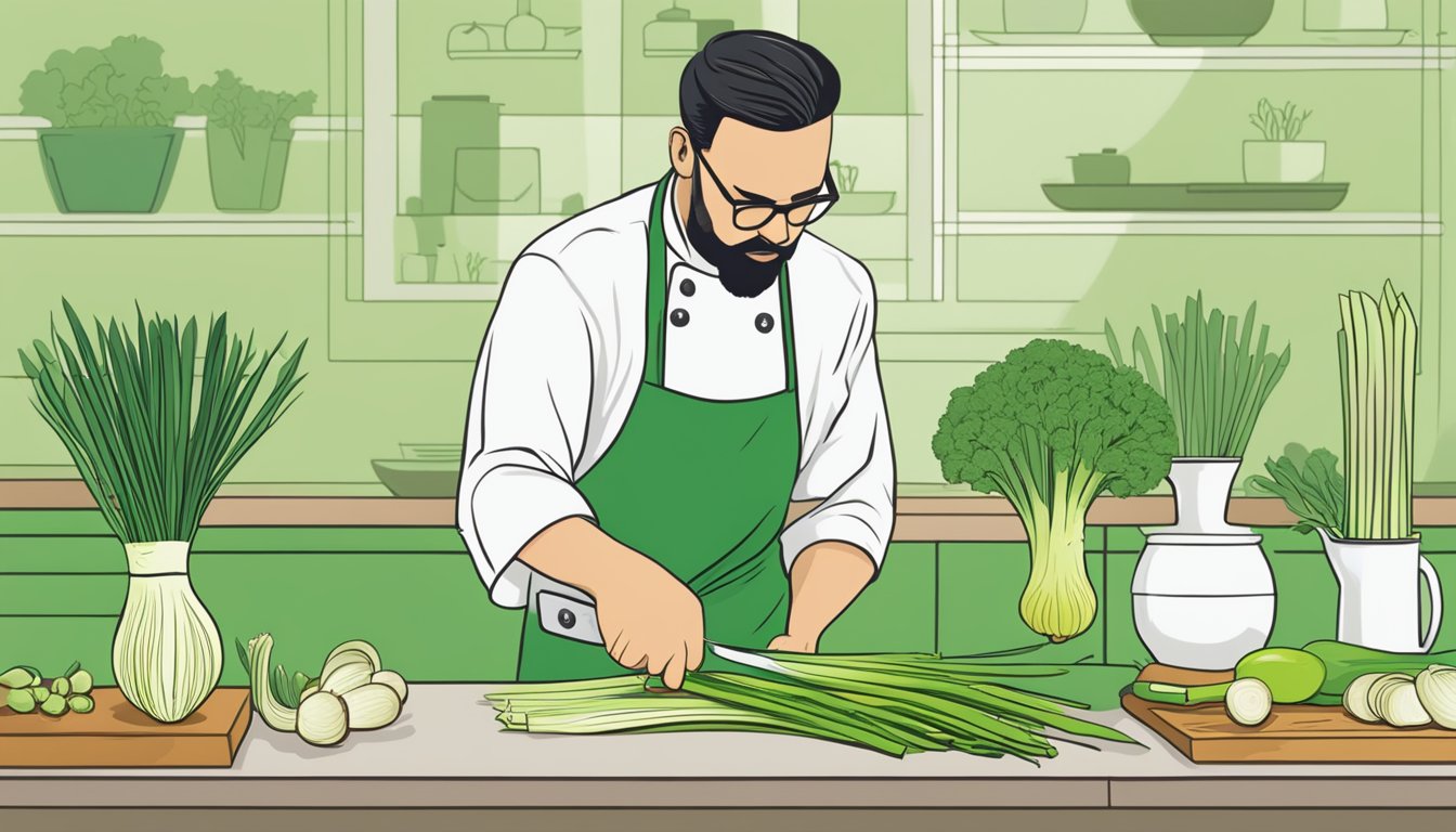 Read more about the article How to Substitute Green Garlic for Leeks: A Simple Guide for Home Cooks