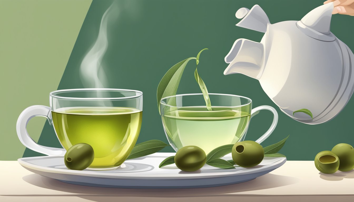 Read more about the article How to Substitute Olive Leaf Tea for Green Tea: A Healthy Alternative